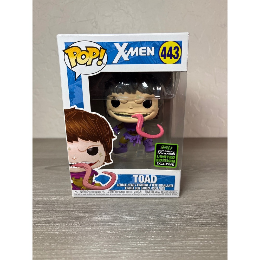 Funko Pop Marvel X Men Toad 443 2020 Summer Convention Exclusive Vinyl Figure